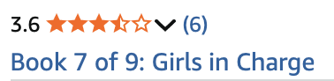 Girls 7 Amazon rating