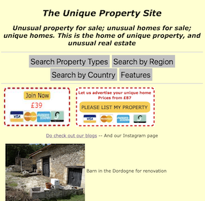 The Unique Property site