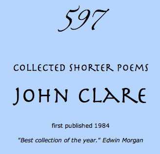 John Clare: Collected Shorter Poems